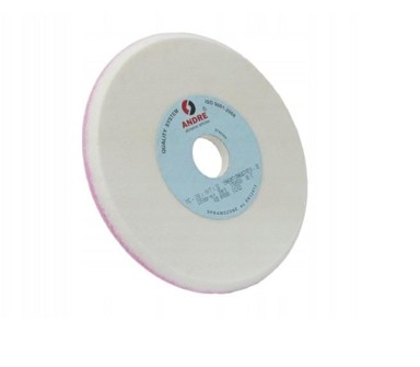 ANDRE Profilirana brušna ploča 200 mm x 10/7 mm x 32 mm 99A60N7/CRA60O7 VTE10-35 bijelo-rozičasta "TIP 1yc"